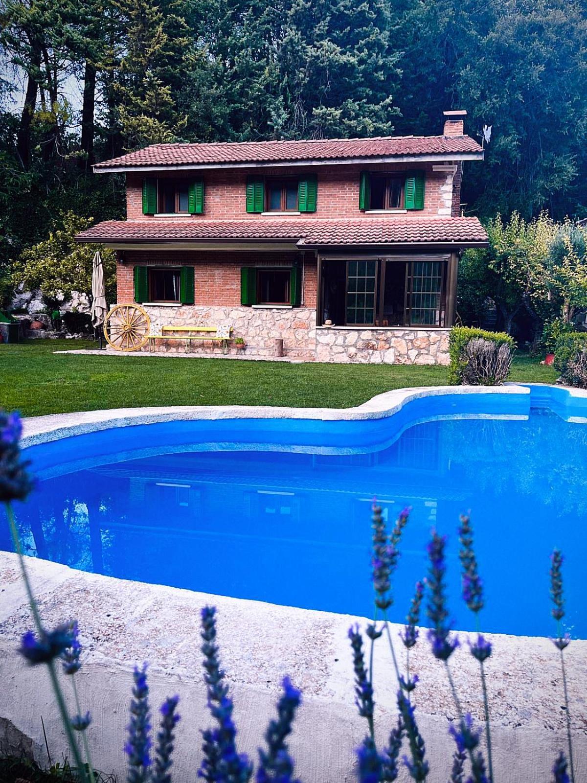 Casa Rural El Eden Del Ungria Caspueñas Exteriör bild
